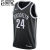 Dres Brooklyn Nets Cameron Thomas 24 Nike 2022-23 Icon Edition Crno Swingman - Dječji